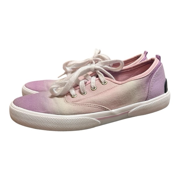 Sperry Other - Sperry Kids Gradient Ombre Lace-Up Sneakers Pink Purple Size 2M